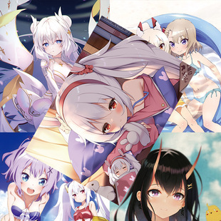 Blue Route Poster 2024 Animation Week Two-dimensional Bedroom Wall Stickers Room Dormitory High-definition Wallpaper Hanging Paintings