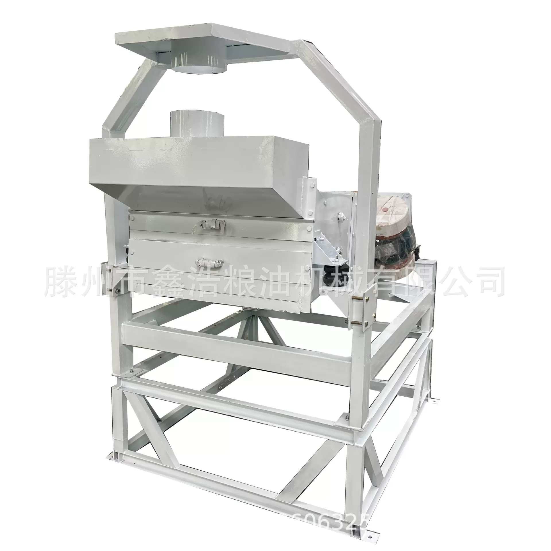 水稻谷子除杂清理筛振动筛选去石机 大型粮食除杂设备