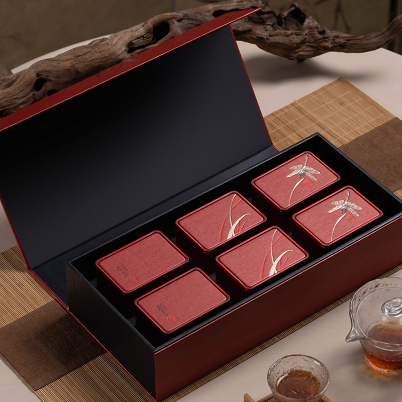 高档茶叶包装盒空礼盒红茶绿茶白茶通用茶叶礼品盒伴手礼空盒定制