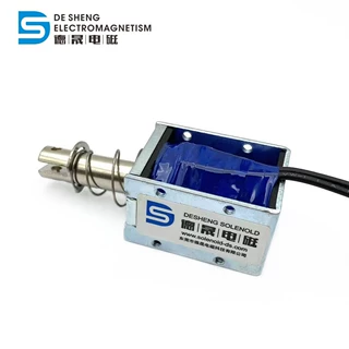 定制小型框架式电磁铁1040 制动设备强力直流DC12V24V电磁铁定做