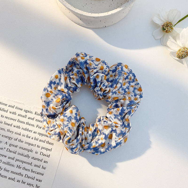 Pequeño, fresco y dulce, lazo para el cabello de intestino grueso, linda cuerda para el cabello a cuadros, atmósfera coreana, cuerda para el cabello, tocado de goma