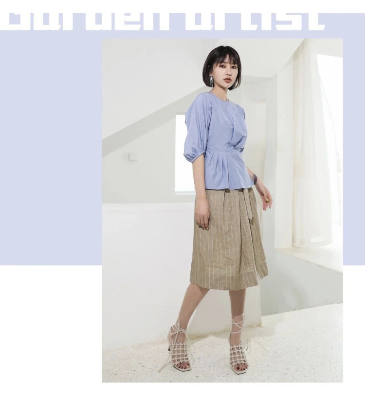 广州石井女装批发折扣品牌撤柜婉 甸夏连衣裙衬衫多种款式进货