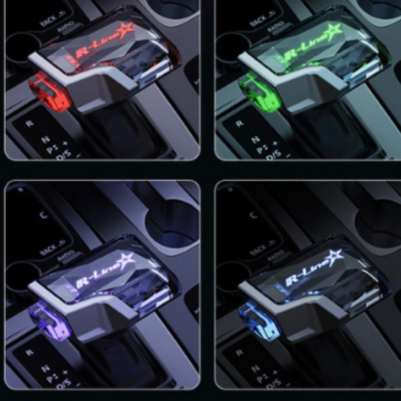 Adecuado para todas las series de Volkswagen, cabezal de cambio de pantalla de cristal de siete colores, cabezal de cambio de pantalla luminoso táctil, cabezal de cambio de carga image 2