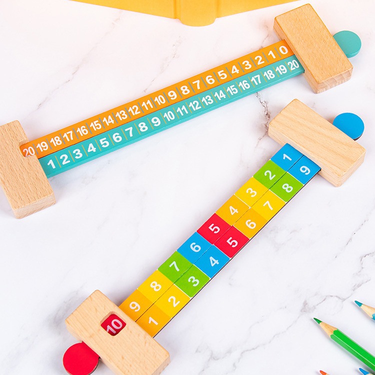 Las matemáticas para niños, los artefactos aritméticos, las ayudas didácticas, la regla de descomposición de números de jardín de infantes de primer grado y la composición dentro de 20 Suma y resta