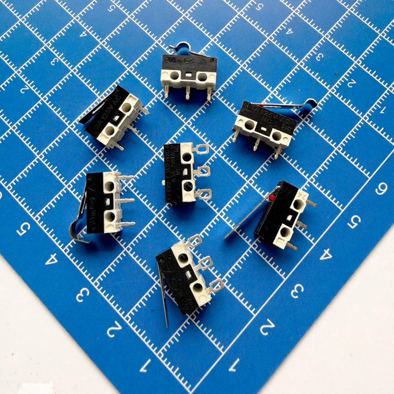 Micro Switch Button Limit Switch Light Touch Press Reset Mouse Micro Switch Electrical Appliance Automotive Universal Micro Switch