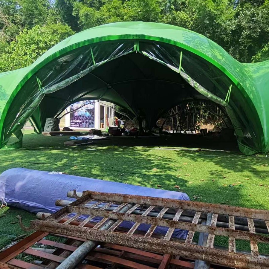 Campamento de gran superficie al aire libre campamento de gran tamaño campamento de hotel de gran tamaño campamento de restaurante