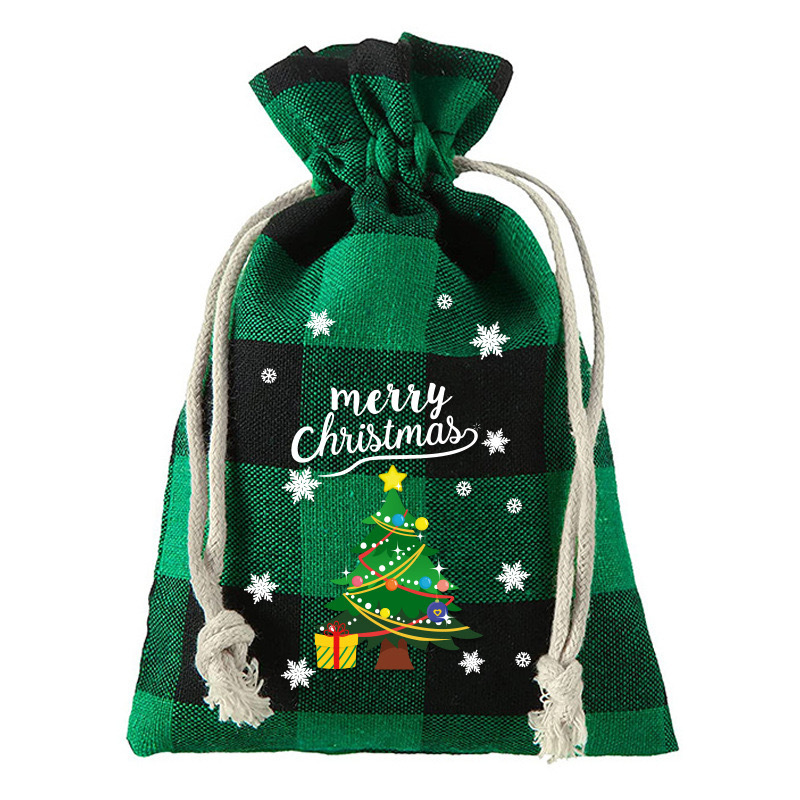 10*15; 녹색 검은 격자 무늬