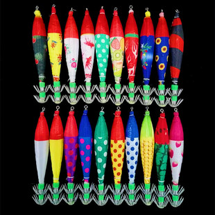Multi-color strong luminous squid needle 4.0# seven needles eight needles Octopus Hook squid needle Luya bait