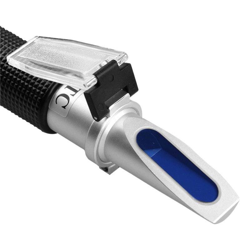 Ручной оптический рефрактометр для измерения солености морской воды 0-100%, оптовая продажа