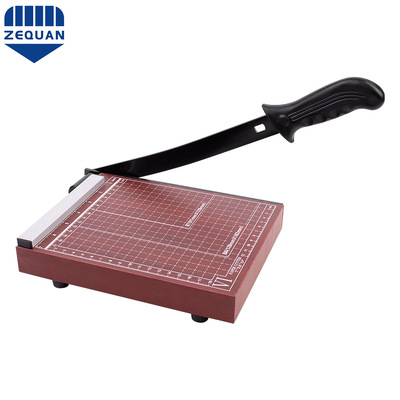 Small Size A5 Wood base Paper cutter 8 inch Avatar Cutter Hay cutter mobile phone Film Cutter