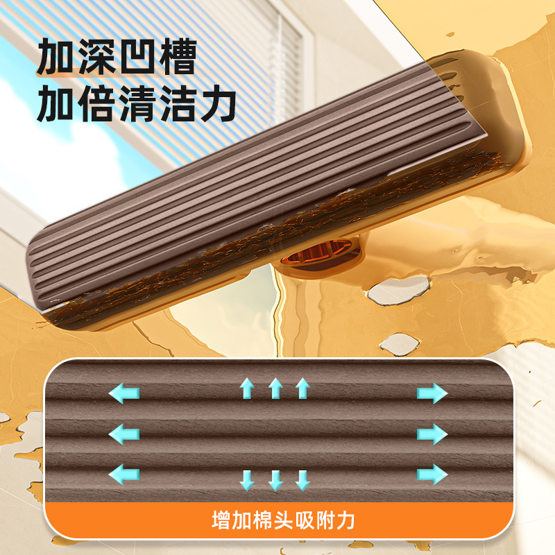 多機能デスクトップモップミニモップ家庭用手洗い無料折り畳み式トイレクリップ吸水|undefined