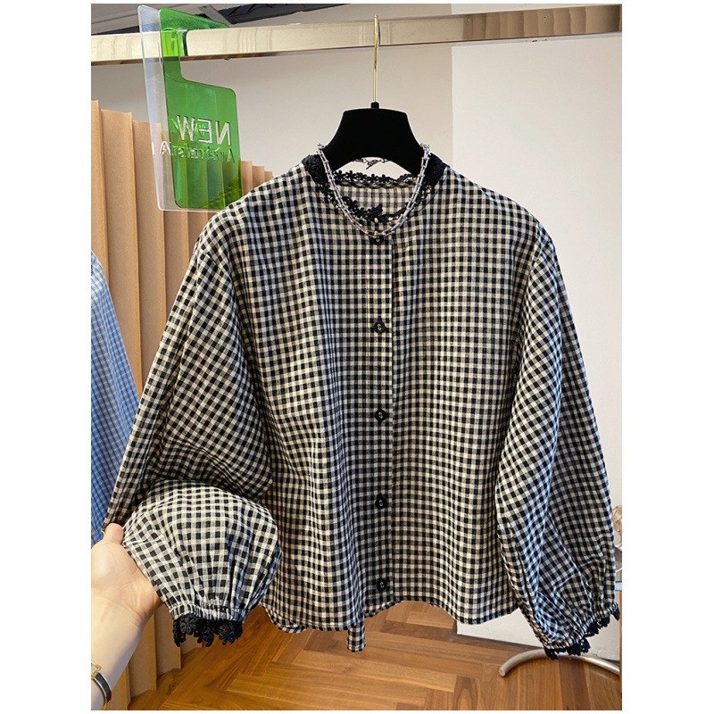 Blue spring shirt