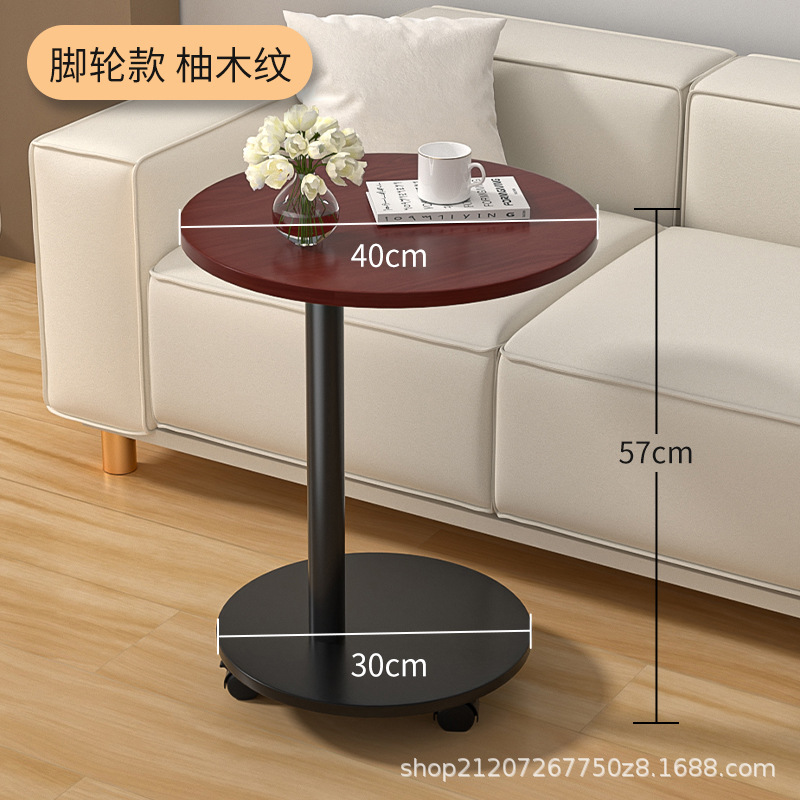 티크 나뭇결 [캐스터 포함]