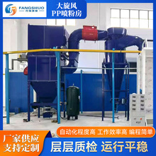 大旋风PP喷粉房厂家生产全自动喷粉线涂装线喷塑设备喷粉涂装线