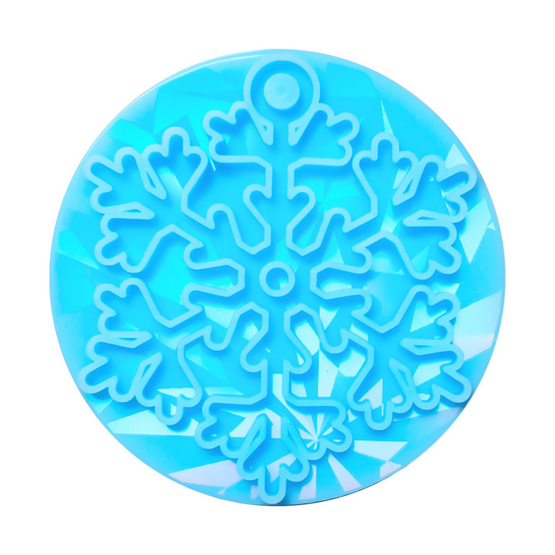 クリスマス雪花ストラップセットホログラム雪花ストラップシリコン金型diyクリスマスストラップ|undefined