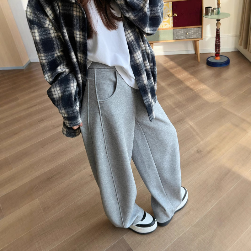 Meat-Covering God Pants Air Cotton Banana Pants 2024 Autumn Leg Nemesis Machete Wide Leg Pants Casual Sports Sweatpants Pants