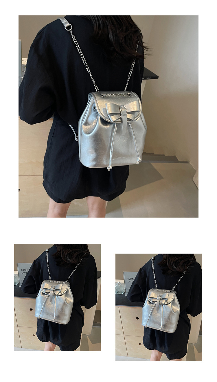 Student class pleated backpack for women 2024 new Korean style trendy student bag, niche high-end women's bag_voghion.com
