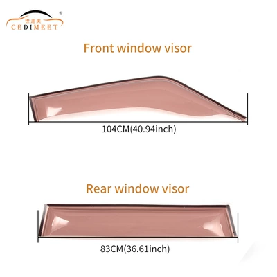 window rain eyebrow rain shield – Rain shield