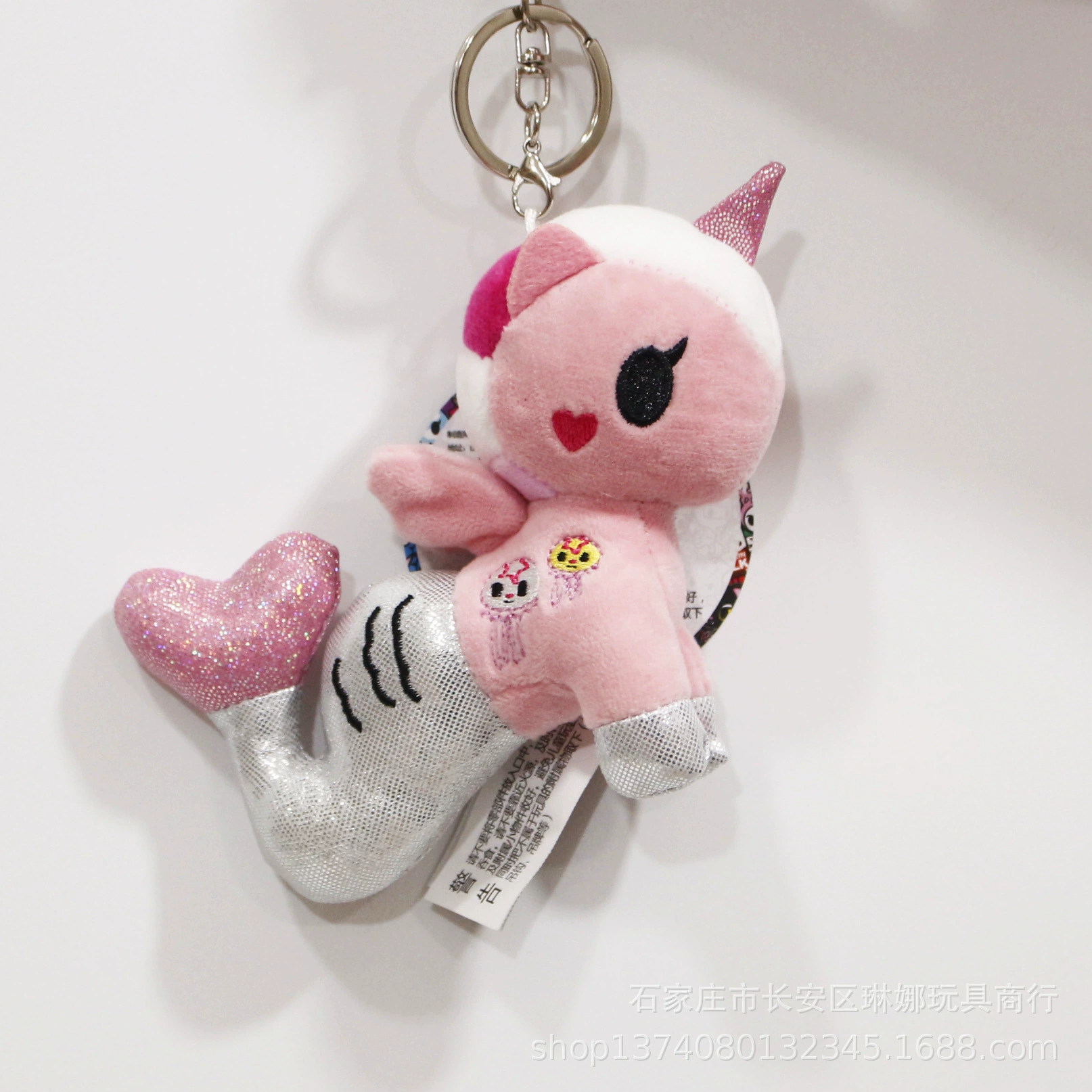 Cute keychain, backpack, pendant, accessory, car keys, unicorn