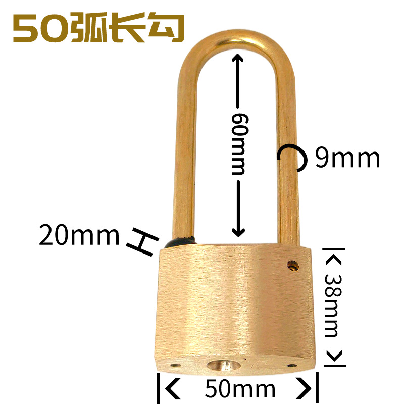 Cerradura de cobre cerradura de cobre cerradura cerradura cerradura cerradura de tanque de gas cerradura cerradura impermeable cerradura de caja de medidor eléctrico cerradura industrial