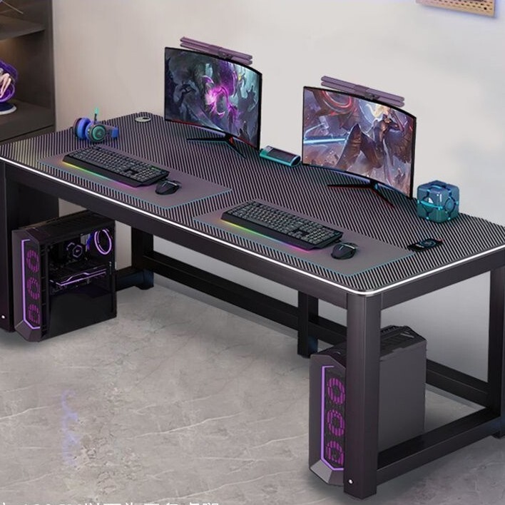 Simple Computer Desk and Chair, Desktop Table, Modern Office Desk, Home Writing Desk, Bedroom Simple Gaming Desk, Student Desk Simple Computer Desk and Chair, Desktop Table, Modern Office Desk, Home Writing Desk, Bedroom Simple Gaming Desk, Student Desk