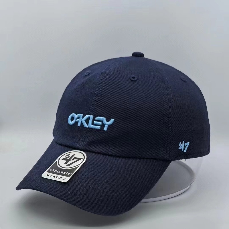 天花板！vintage oaklay联名47新款刺绣鸭舌帽复古街头kiko棒球帽|undefined