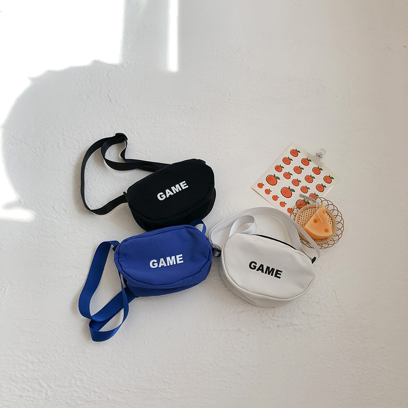 Boys' Crossbody Bag 2026 Spring/Summer Korean Style Trendy Children's Small Coin Purse Crossbody Bag Cool Girls' Backpack