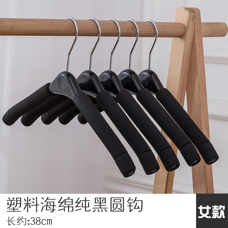 플라스틱 스폰지 순수한 검은 둥근 후크