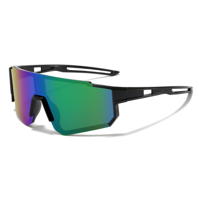 Black frame green mercury