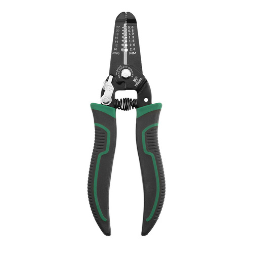 InBev wire stripping pliers 7-in-1 electrician's pliers with plastic handle cable wire stripping pliers 8-inch cable cutting pliers crimping pliers