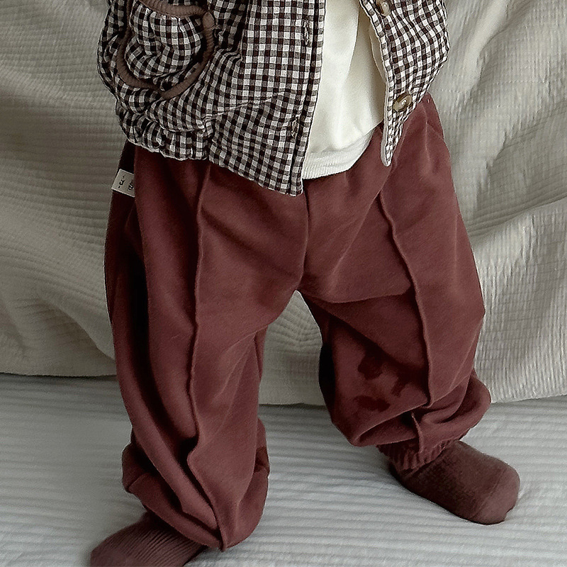 Bebé ropa de bebé ropa de otoño 2023 otoño nuevo estilo coreano ropa de los niños bebé Chaleco de algodón abrigo