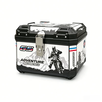 motorcycle large-capacity waterproof battery box, Motorcycle trunk