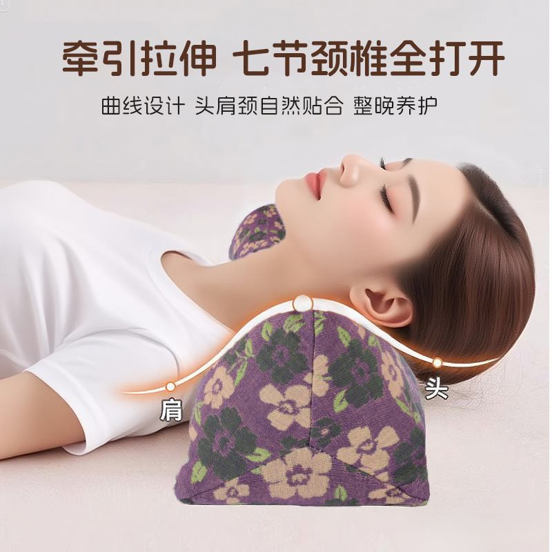 全そば殻枕、頸椎保護、睡眠補助枕芯、家庭用大人用カッシア種子ハード枕、シングルそば枕|undefined