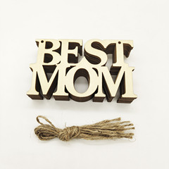 New Product Father's Day and Mother's Day Wood Craft Gift Creative Home Decor Wooden Wall Hanging Lattice Decoration