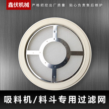 批发上料机胶圈过滤网吸料机密封圈不锈钢网橡胶圈硅胶圈料斗筛网