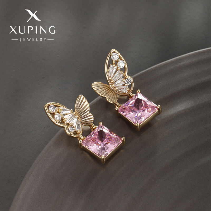 Polen de cerezo dorado de 14K chapado