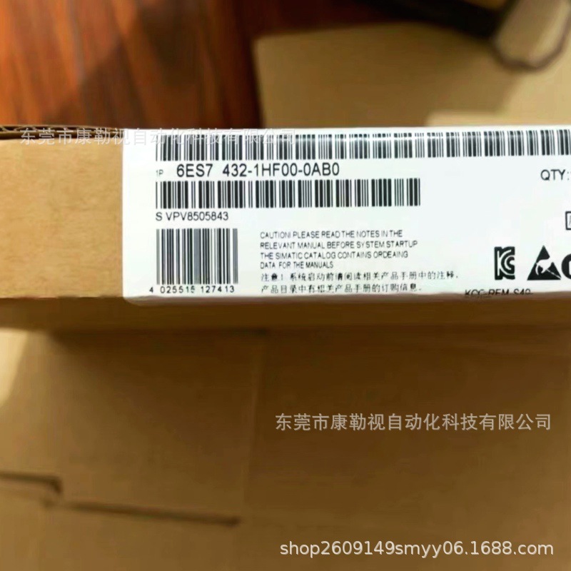 SIEMENS/西门子中央处理器6ES7432-1HF00-0AB0全新原装实拍需议价