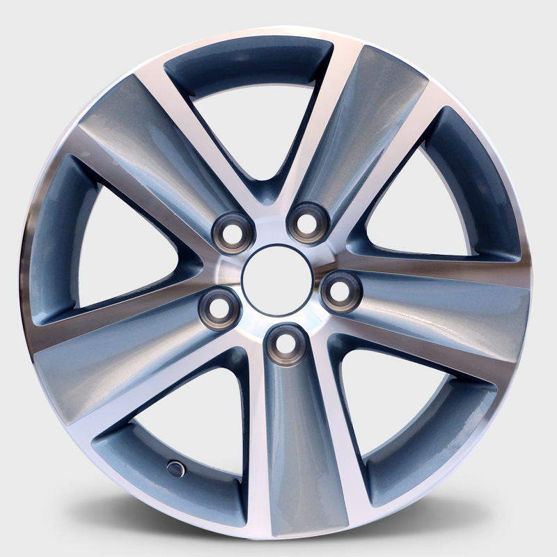The new Polo wheel hub 09 is suitable for Volkswagen polo aluminum steel rim old tomahawk wheel hub modification 141615 inches only good