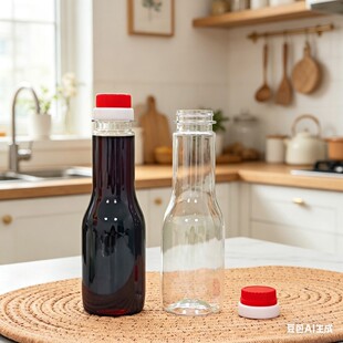 ʳƷ��petl����ƿ�u���ʹ�֭����ƿ 240ml�ٽ���ƿɽ��������ƿ��