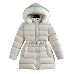 女の子用中丈の綿入りジャケット、ベルベットと厚みのある、女の子用のトレンディなブランドのファッショナブルなダウンジャケット、冬の新しい外国貿易限定