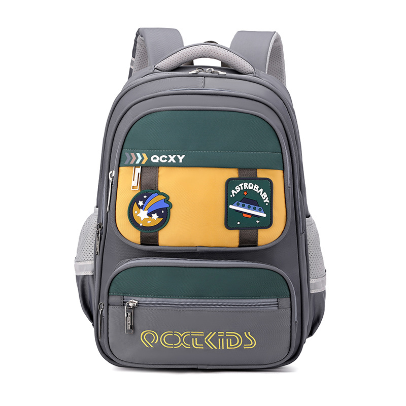 Nuevo estilo de escuela primaria, reducción de la carga ligera, reducción de la carga, protección de la columna, mochila para niños de gran capacidad para niñas, grado 3-6