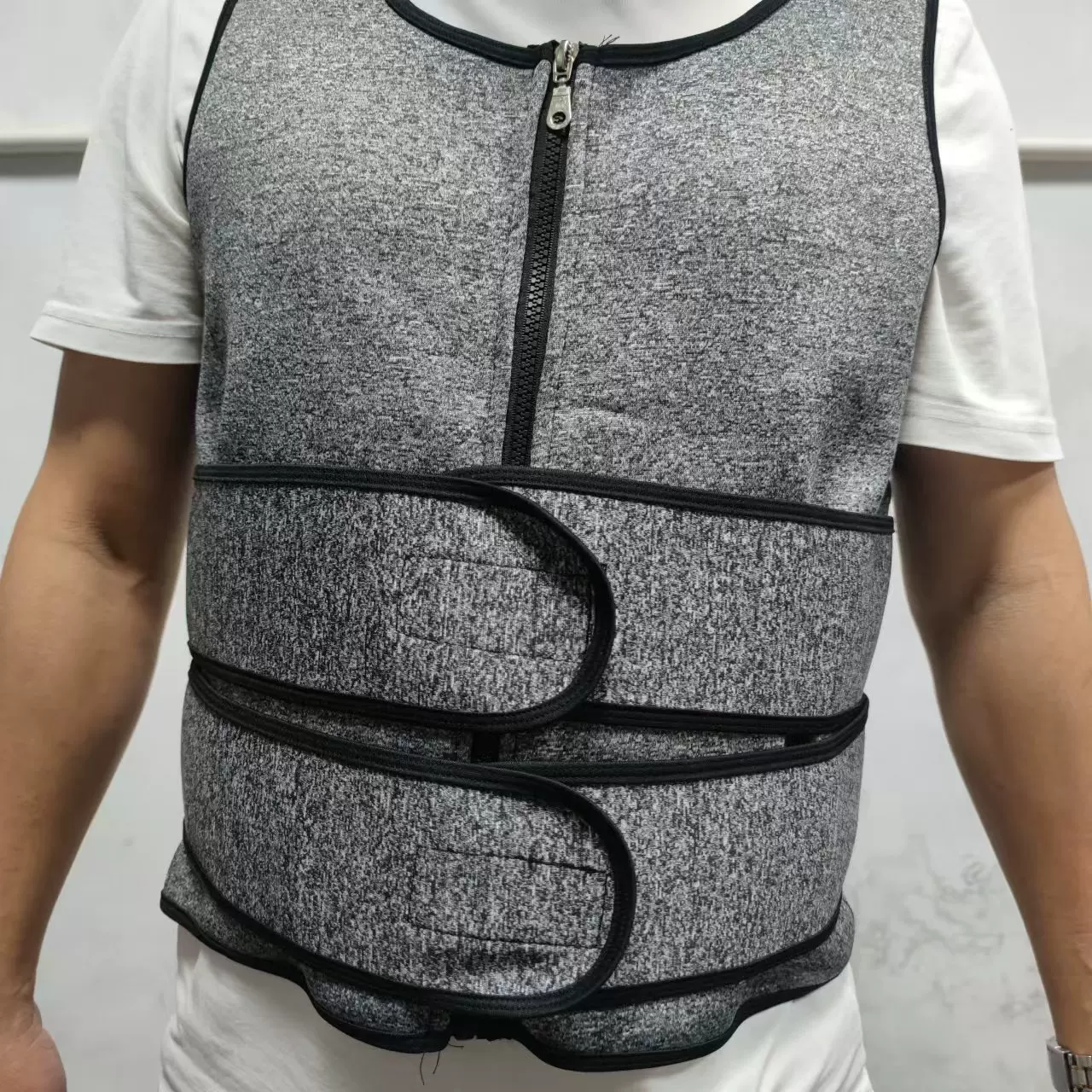 双腰护腰带护腰塑身衣聚热保暖背心护背保护束腰腰椎收腹带防寒