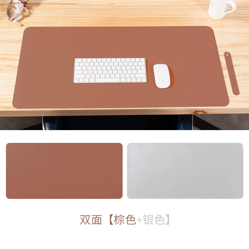 Desk Mat / Table Mouse Pad, Large Double-Sided Surface, Cork-Edge & Multiple Sizes