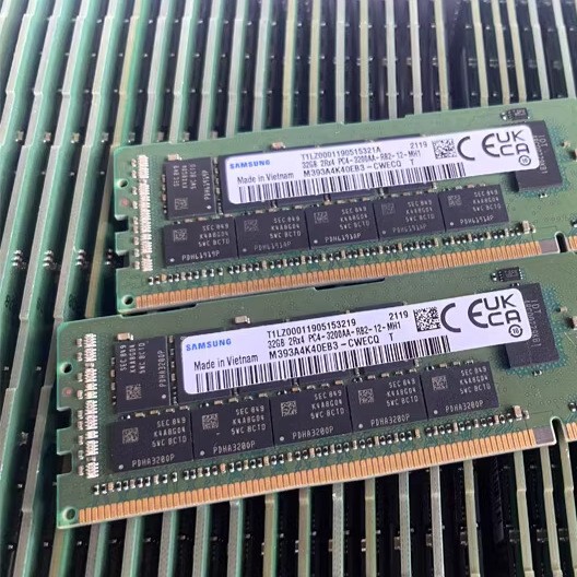 For Samsung 32G 64G PC4 3200 2933 2666 DDR4 REG server memory 2Rx4