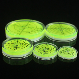 ♡ Universal Level Bubble Round Level Bubble Bead Transparent Acrylic Plastic Infrared Green Light Level