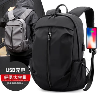 men bag礼品商务男士简约双肩包充电usb休闲户外旅行双肩包潮牌包