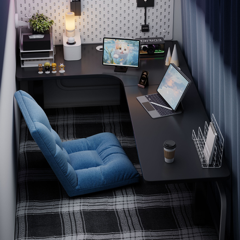 Bed Computer Desk Office Desk Dormitory Upper and Lower Bunk Lazy E-Sports Table Learning Corner Table Simple Table