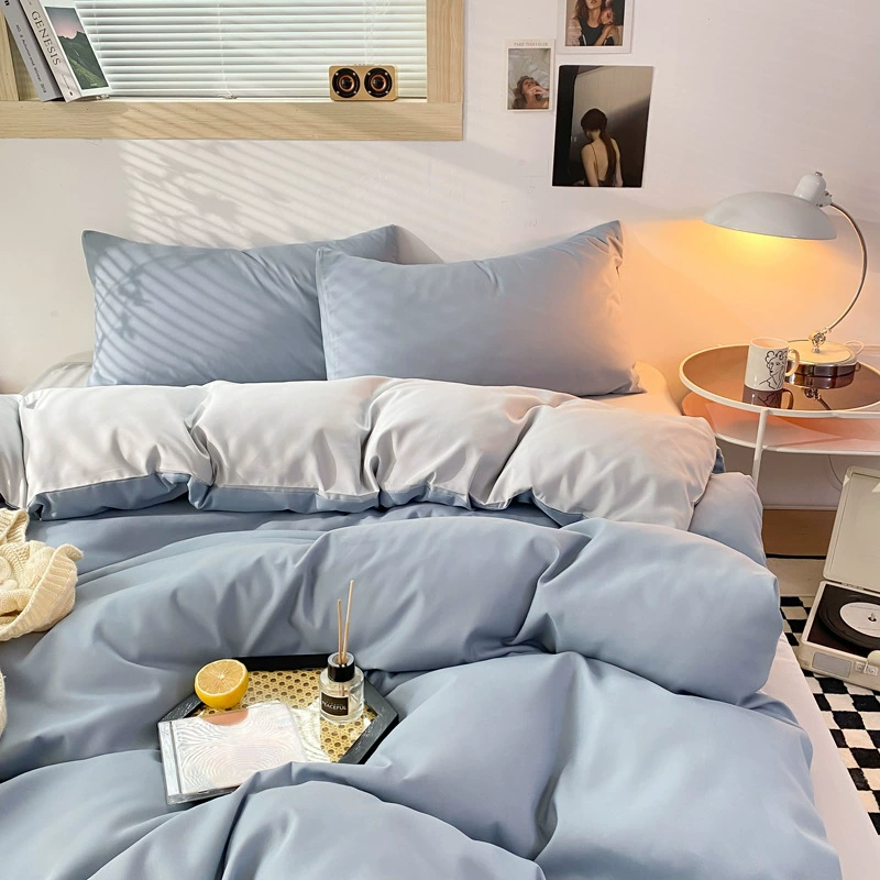 Cream duvet cover от 盛邦荣, универсальное хлопковое постельное белье, набор 3 предмета, набор 4 предмета