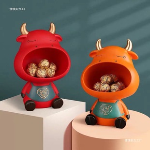 Nordic Cat Ornaments Key Storage Box Living Room Wine Cabinet Coffee Table Decorations Housewarming Wedding Gifts