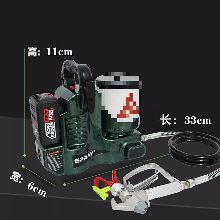 思普锐锂电喷涂机DIY喷涂机喷涂机喷枪喷嘴柱塞式喷涂机无刷高压